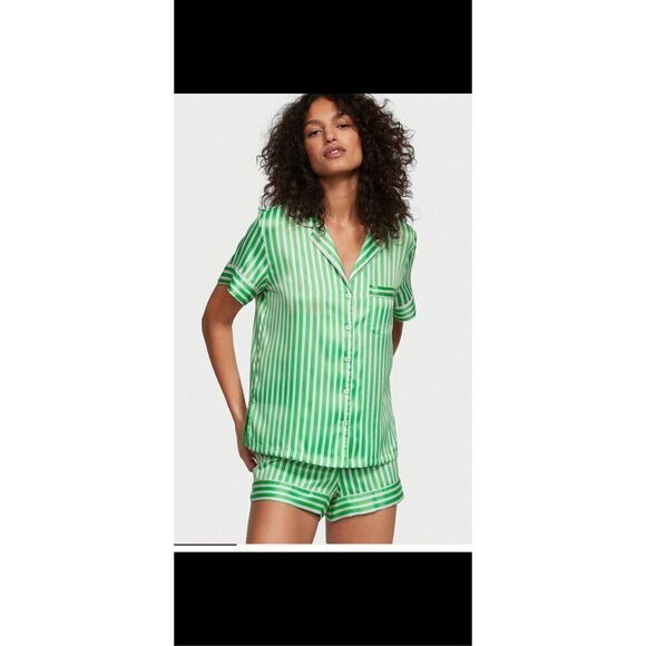 Victoria’s Secret satin two-piece pajama set. Size xxl - Picture 1 of 7